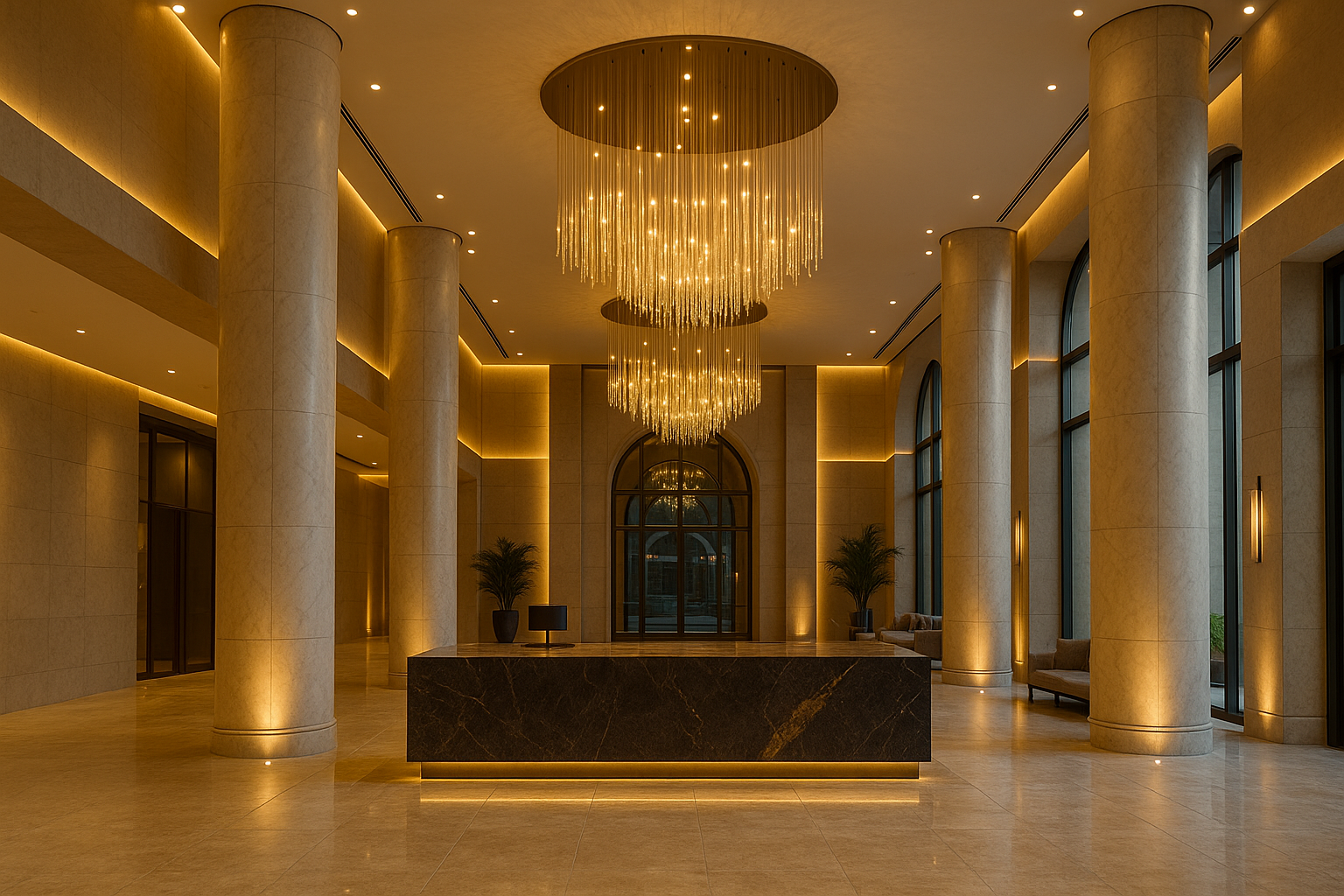 Hotel Lobby, Dubai